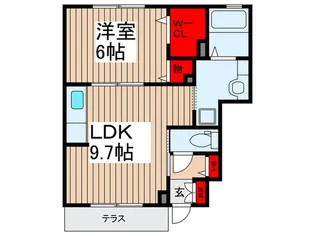 g・AN【1階】の間取り