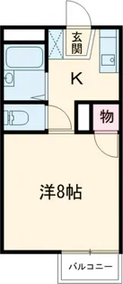 ハイツウィング【2階】の間取り