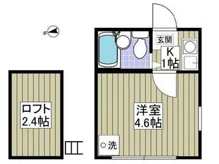 ライフピアブラウン【2階】の間取り