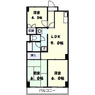 サンクレスト宮崎台【2階】の間取り