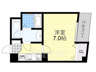 パークス新大阪【1階】の間取り