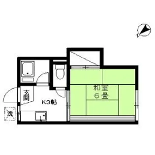 サンビレッジ【1階】の間取り