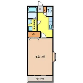 ウイング3【1階】の間取り