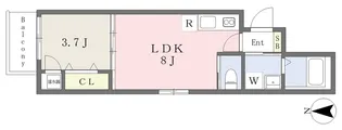 TY-Cubix CASA II【2階】の間取り