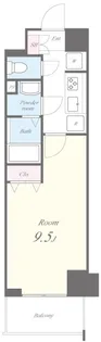 ラ・フォンテーヌ石原【7階】の間取り