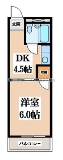 エスクードARAMOTO【1階】の間取り
