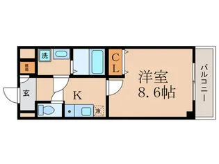 MNK-5【3階】の間取り