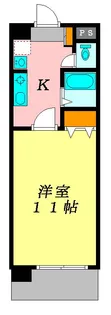 クイーン509【3階】の間取り
