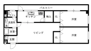 DeLCCS 駒 込 染 井【3階】の間取り