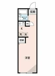 デュオメゾン大森北WEST【3階】の間取り