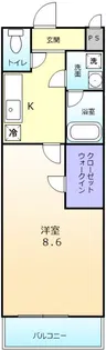 フジパレス堺鳳中III番館【3階】の間取り