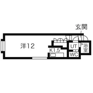 パークシティ麻生【2階】の間取り