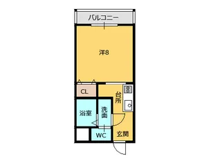 プラネット【2階】の間取り