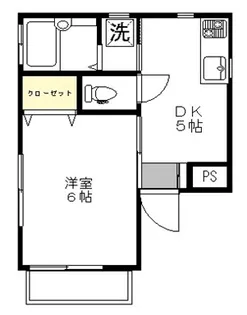 ミュゼ田端【2階】の間取り