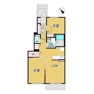ミーティア【1階】の間取り