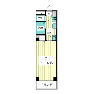 SUN KAMIMAEZU【3階】の間取り