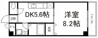 ポピットハイム【6階】の間取り