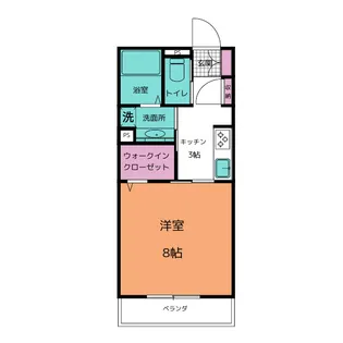 ラ スリーズ【2階】の間取り