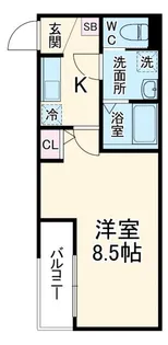 GRADUS西浦和II【2階】の間取り