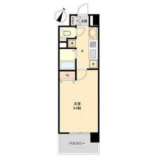 レジディア榴岡公園【4階】の間取り