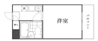 ビアメゾン三井パート21【2階】の間取り
