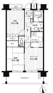 パシフィーク品川【10階】の間取り