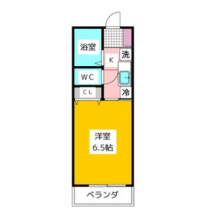 パルミエ.21【2階】の間取り