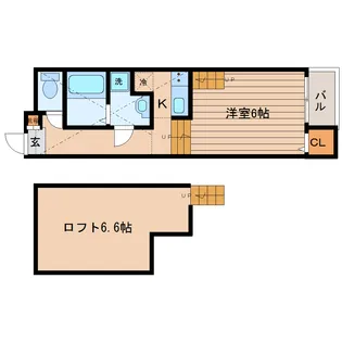 GranCourt台原【1階】の間取り