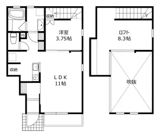 グランマーブル【1階】の間取り