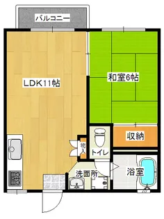 ディアナ【2階】の間取り