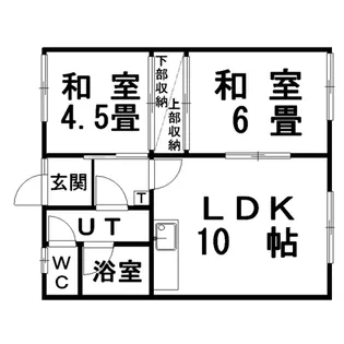 藤ハイツ【1階】の間取り