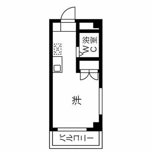 セシーズ府中【4階】の間取り