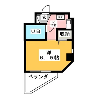 1Kの間取り画像