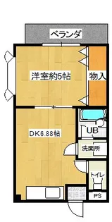 メゾン栄【2階】の間取り
