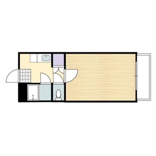 岡山県岡山市北区北方1【マンション】の間取り