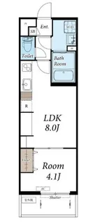 リブリ・相模大野IV【1階】の間取り