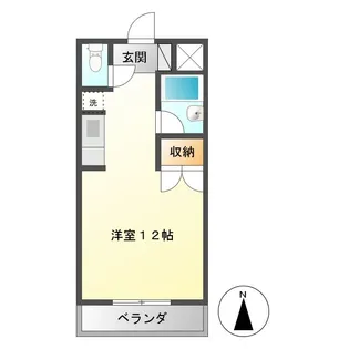 荒木ハイツ【2階】の間取り