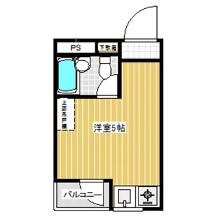メゾン・ド・サントーレ【5階】の間取り
