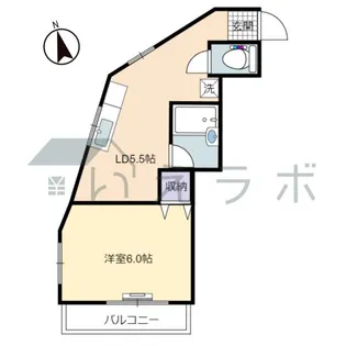 プロスパー高見【2階】の間取り