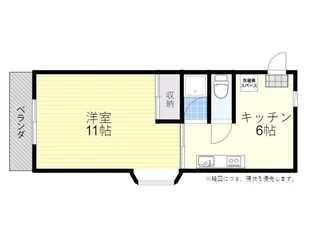はる樹ビル【2階】の間取り