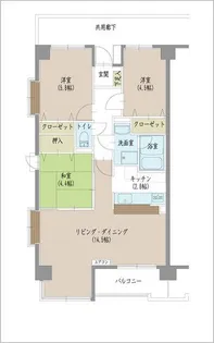 シャトレM【2階】の間取り