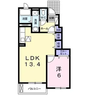 Sunflower I【1階】の間取り