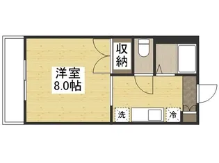 マーガレットM【1階】の間取り