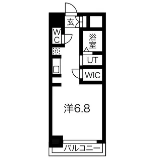 大阪府大阪市北区本庄西2【マンション】の間取り