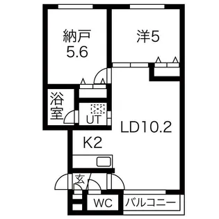 サンモール21【2階】の間取り