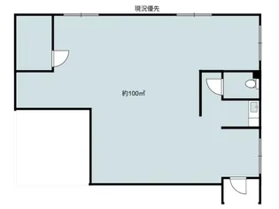 バンビビル 事務所 学習塾【3階】の間取り