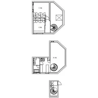 Bark Lane Ebisu バークレーン恵比寿の間取り
