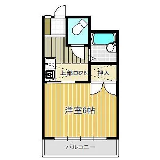 コーポラスシルク【2階】の間取り