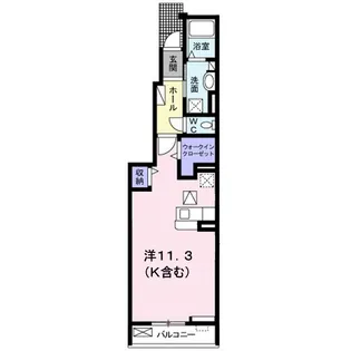 広島県福山市木之庄町6【アパート】の間取り