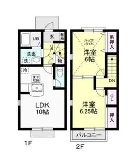 Bloom N・Sの間取り